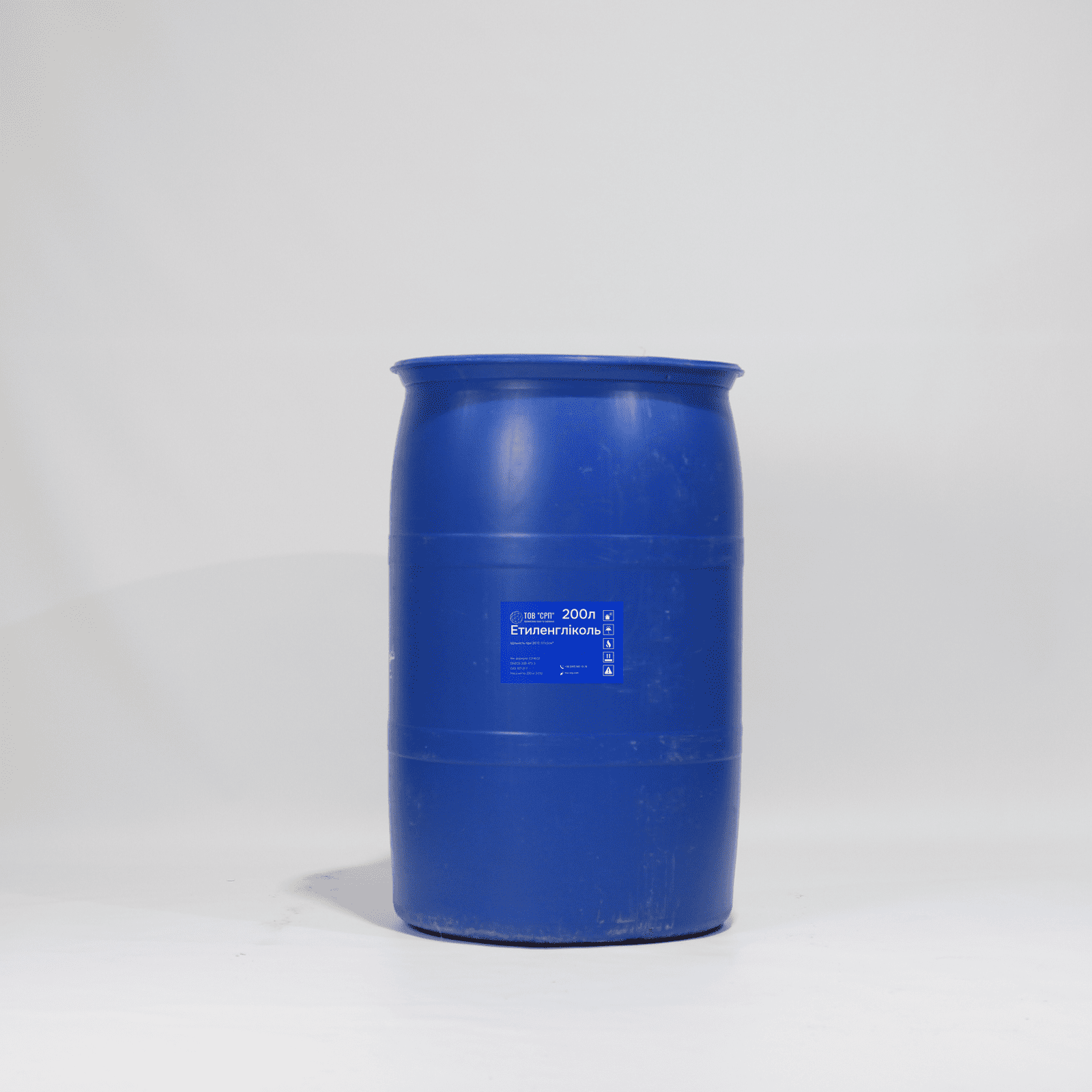 Етиленгліколь в синій бочці; швидка доставка Україна